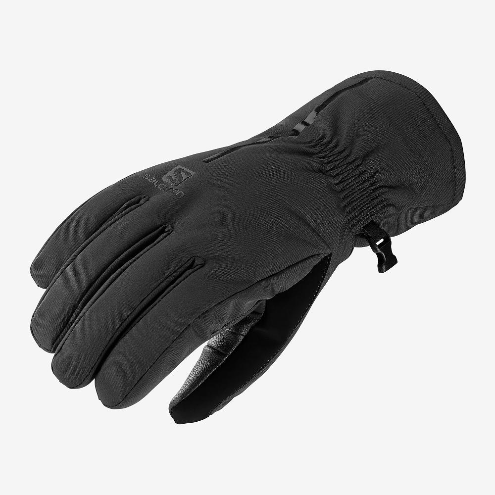 SALOMON PROPELLER ONE W Philippines - Women's Gloves - Black | 760385-DRO